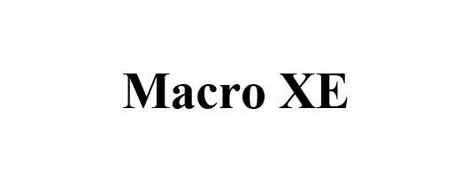 Trademark Macro XE