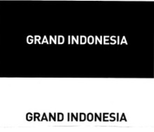 Trademark GRAND INDONESIA