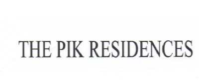 Trademark THE PIK RESIDENCES