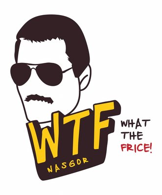 Trademark WTF NASGOR WHAT THE FRICE! + LOGO