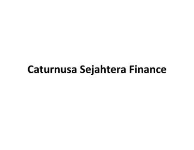 Trademark Caturnusa Sejahtera Finance