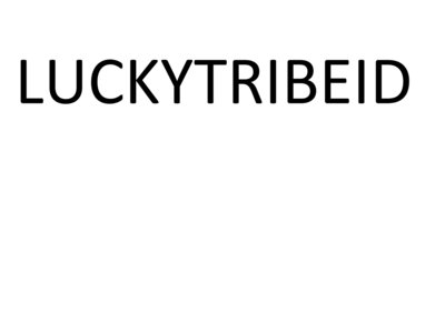 Trademark LUCKYTRIBEID