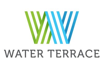 Trademark WATER TERRACE + Lukisan/Logo