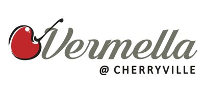 Trademark Vermella @CHERRYVILLE + Lukisan/Logo