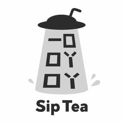 Trademark Sip Tea dan Huruf Kanji dan Logo