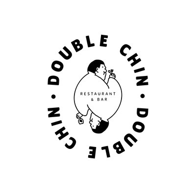 Trademark DOUBLE CHIN RESTAURANT & BAR dan Logo