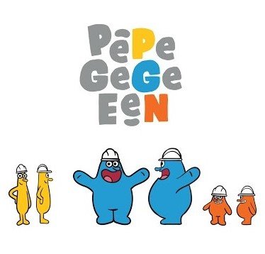 Trademark PePe GeGe EeN dan Karakter PePe, Karakter GeGe dan Karakter EeN