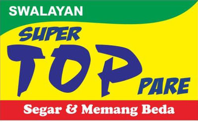 Trademark SUPER TOP PARE Segar & Memang Beda