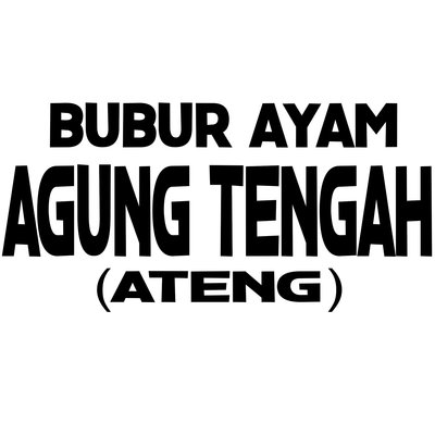 Trademark BUBUR AYAM AGUNG TENGAH (ATENG)