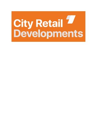 Trademark City Retail Developments + Logo