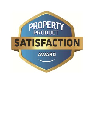 Trademark PROPERTY PRODUCT SATIFACTION AWARD + Logo