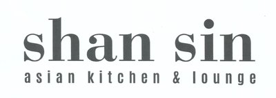 Trademark SHAN SIN ASIAN KITCHEN & LOUNGE + Logo