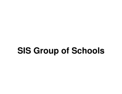 Trademark SIS Group of Schools