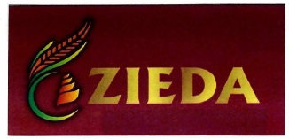 Trademark ZIEDA + LOGO