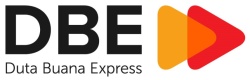 Trademark DBE Duta Buana Express & Logo