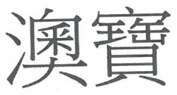 Trademark Opal in Chinese Characters