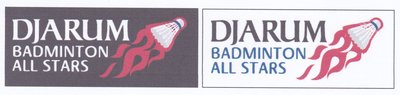 Trademark DJARUM BADMINTON ALL STARS & Logo