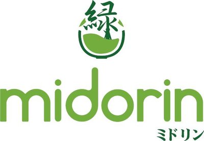 Trademark midorin dan karakter huruf Jepang + Lukisan