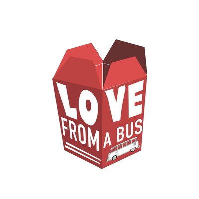 Trademark LOVE FROM A BUS + Logo