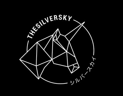 Trademark THESILVERSKY + Huruf Kanji dan Logo