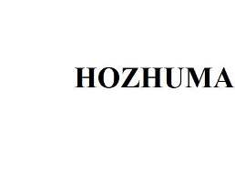 Trademark HOZHUMA