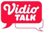 Trademark Vidio TALK + Logo