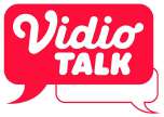 Trademark Vidio TALK + Logo