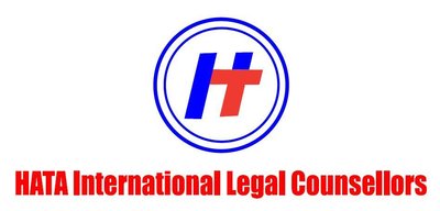 Trademark HATA International Legal Counsellors + Logo