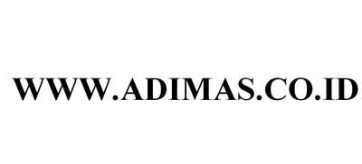 Trademark WWW.ADIMAS.CO.ID