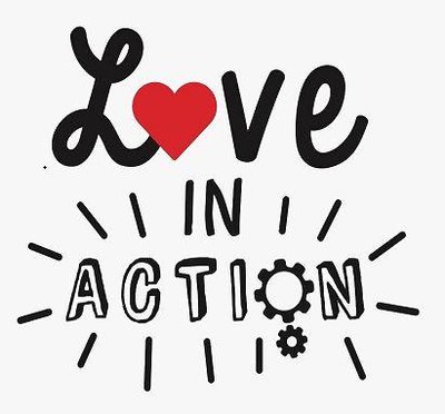 Trademark LOVE IN ACTION + Logo