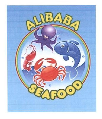 Trademark ALIBABA SEAFOOD + lukisan