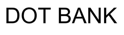 Trademark DOT BANK