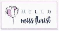 Trademark HELLO miss florist + Lukisan