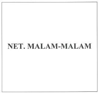 Trademark NET. MALAM-MALAM