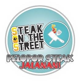 Trademark PeloporSteakJalanan Steak on the street