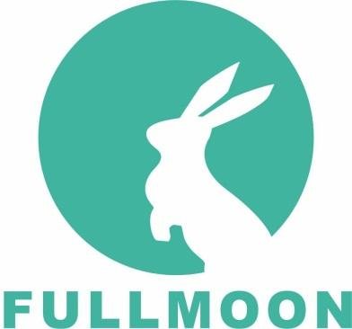 Trademark FULLMOON & lukisan bayangan seekor kelinci