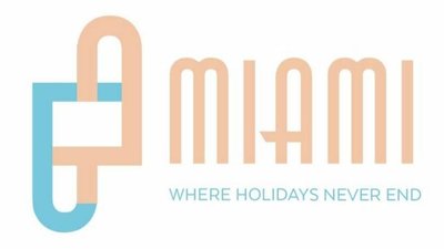 Trademark MIAMI Where Holidays Never End + Lukisan/Logo