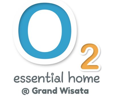 Trademark O2 essential home @ Grand Wisata + Lukisan/Logo