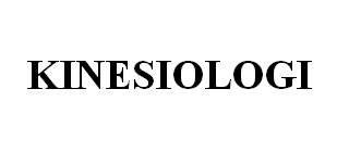 Trademark KINESIOLOGI