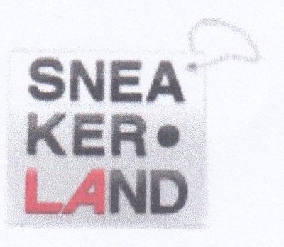 Trademark SNEAKERLAND & Logo