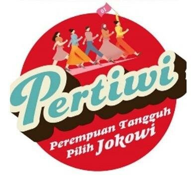 Trademark PERTIWI Perempuan Tangguh Pilih Jokowi + Logo