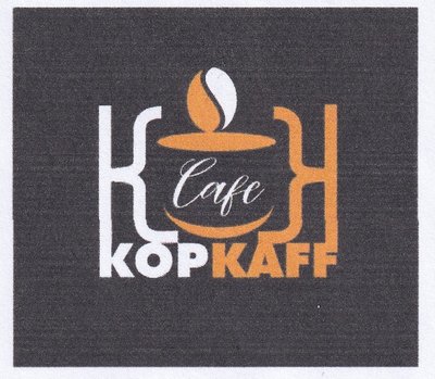 Trademark cafe KOPKAFF dan Lukisan