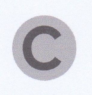 Trademark C Device in Black & White