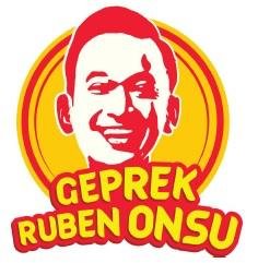 Trademark GEPREK RUBEN ONSU & LOGO