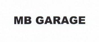 Trademark MB GARAGE