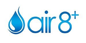 Trademark air8+ dan logo