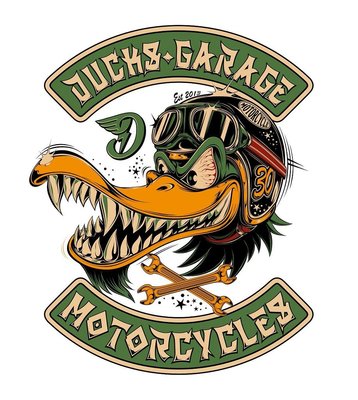 Trademark DUCKS GARAGE MOTORCYCLES