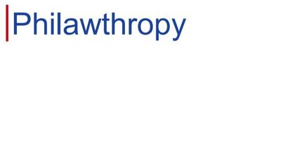 Trademark PHILAWTHROPY