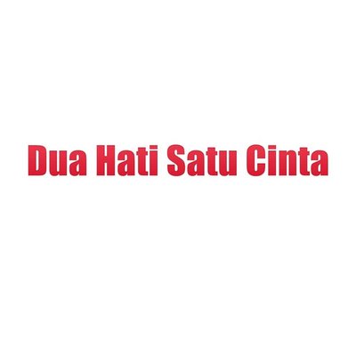 Trademark DUA HATI SATU CINTA