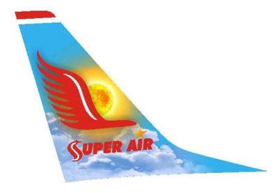 Trademark SUPER AIR + Logo